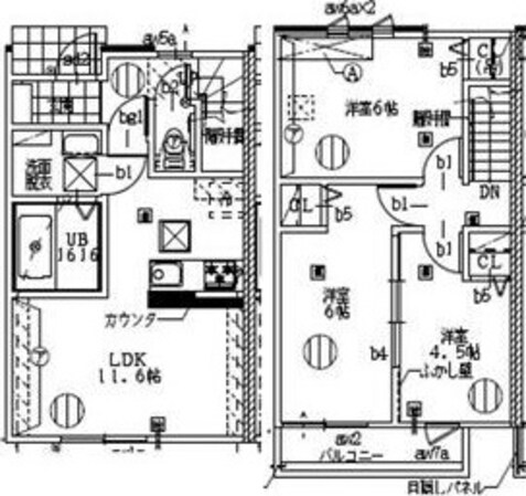 (仮)西尾市一色町一色東塩浜借家の物件間取画像